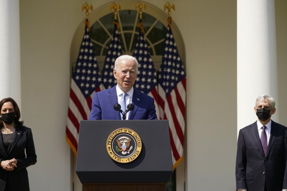 Biden, Harris, Garland